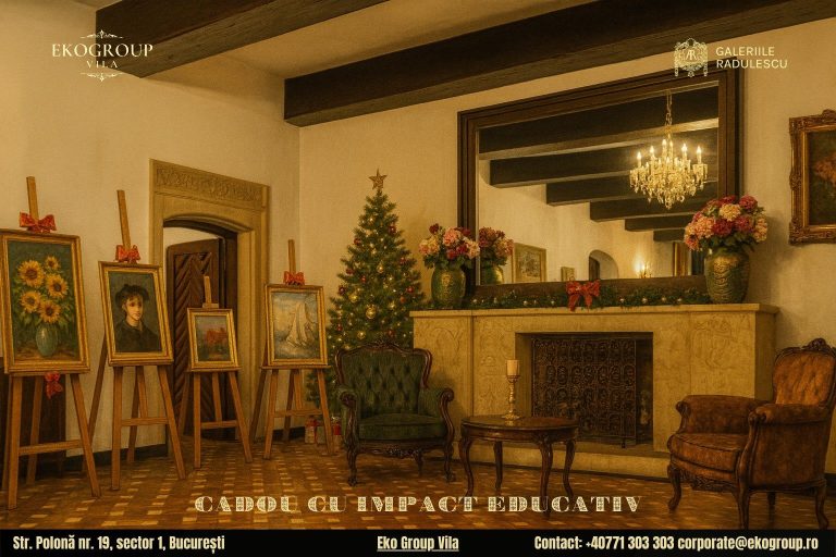 Cadouri de Crăciun copii: O vizită la expoziția Crăciunul anilor ’30 de la Eko Group Vila, o experiență educativă și plină de farmec pentru cei mici